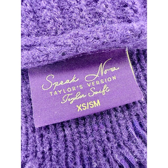 Taylor Swift Speak Now Taylor's Version Cardigan Size XS/S EUC!! - Picture 6 of 6